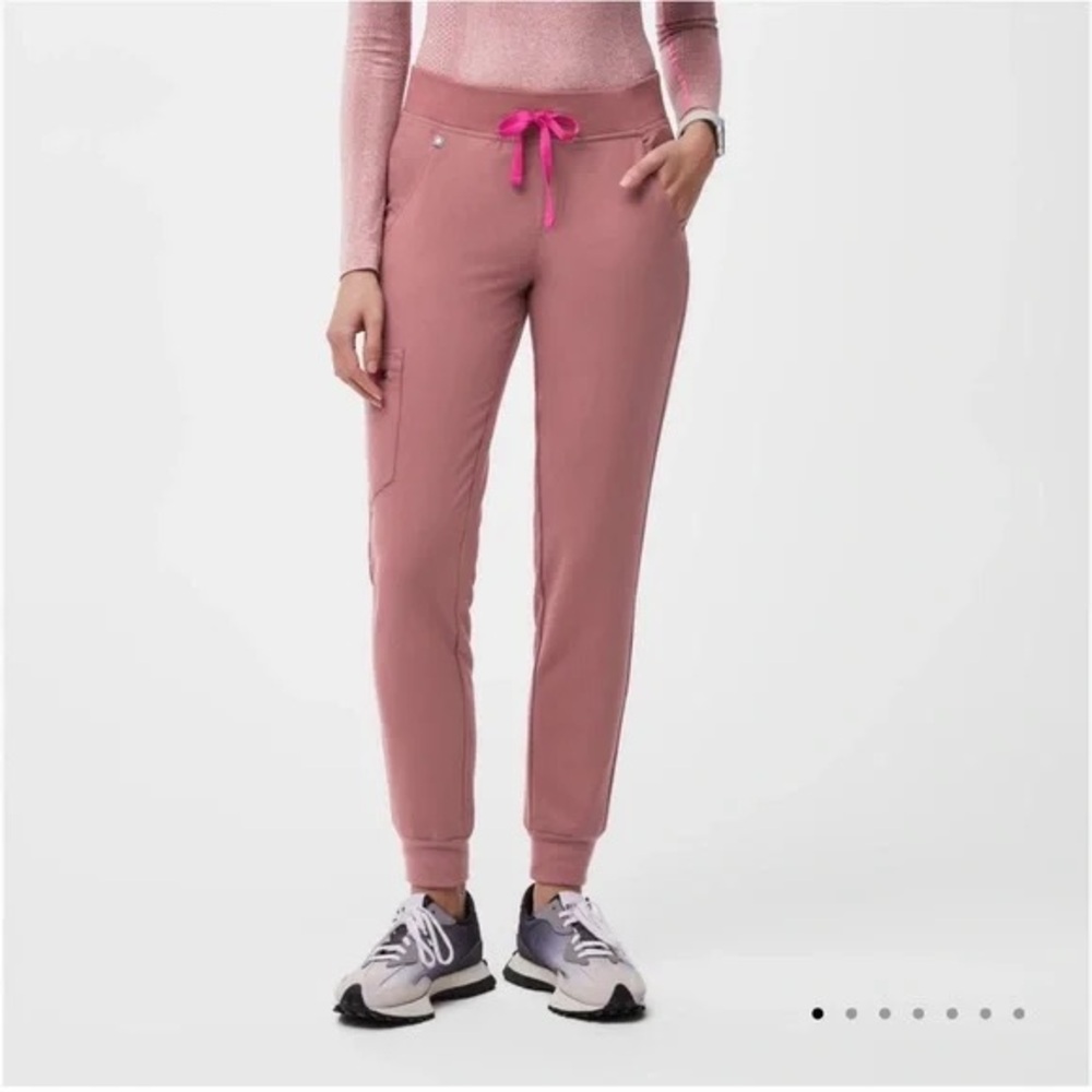 Figs Mauve Zamora Jogger Scrub Pants Size M/ P